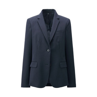 日单女装2023秋冬弹力休闲茄克西装外套正装气质百搭上衣429478