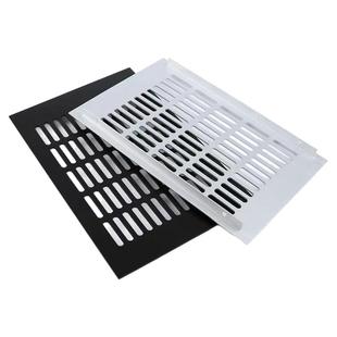 冲孔散热出风口多孔板铝合金小百叶鞋柜橱柜通透气孔盖板加长加厚