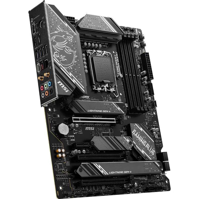 微星Z790 GAMING PLUS WIFI DDR5台式电脑主板适用支持CPU 14700