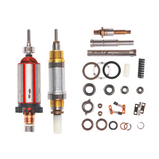 世新打磨机配件雕刻机零件102L牙机夹头转子三瓣簧轴承连接头碳刷