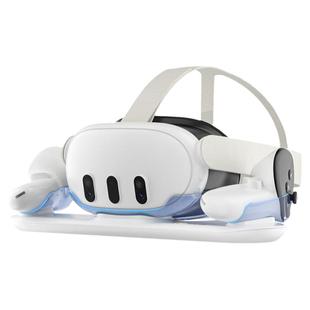 AOLION澳加狮 适用于Oculus quest3 VR眼镜充电支架头戴手柄磁吸底座Meta quest3S摆放座充支架配件