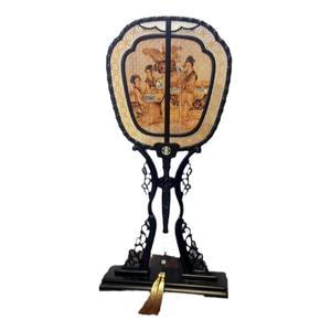 宫扇摆件中式古典扇子玄关装饰