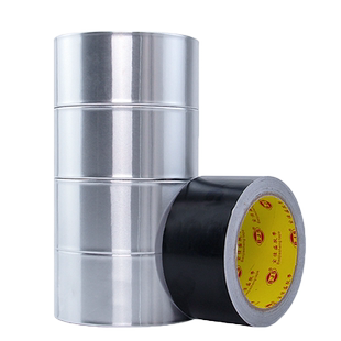 铝箔胶带0.2mm加厚隔热保温耐高温彩钢瓦防晒锡纸油烟机空调水管管道密封防水密封灶台补锅贴自粘工业锡箔纸