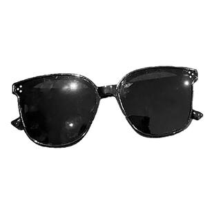 儿童防紫外线黑色墨镜男童女童新款眼镜宝宝男孩小女孩太阳镜眼镜