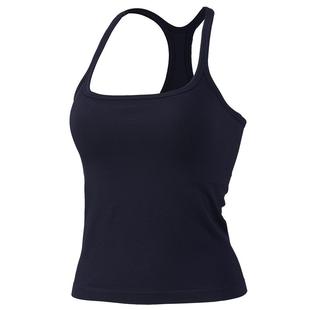 DCW带胸垫运动背心女外穿显瘦工字健身上衣跑步训练瑜伽无袖吊带