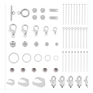 不锈钢保色龙虾扣9字针开口圈圆包扣手工diy材料手链项链饰品配件