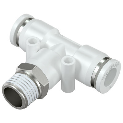 气动正三通4/6/8mm快速接头