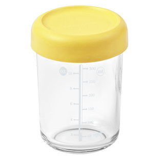 Glasslock盖朗韩国进口带刻度家用分装钢化玻璃密封保鲜罐辅食盒