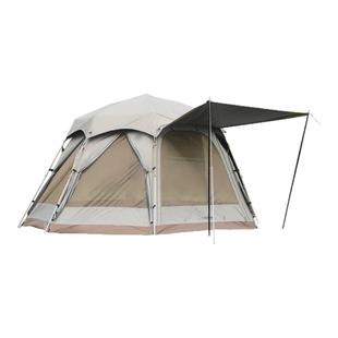 维达利多户外露营野餐公园帐遮阳防晒一室两厅自动速开六角帐篷