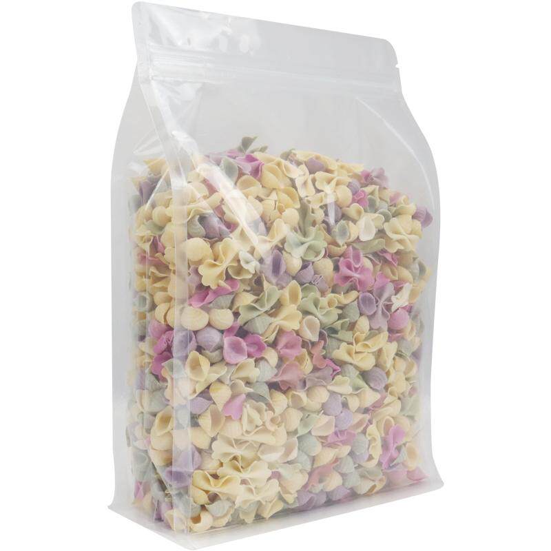 手提八边封加厚食品密封透明袋
