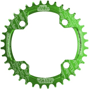 104bcd山地自行车正负齿小单盘改装齿中盘变速单盘齿盘单速牙盘片