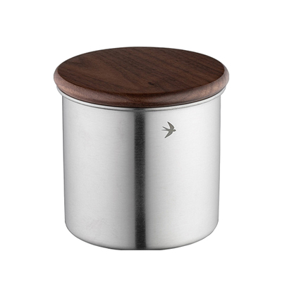 黑胡桃木盖咖啡豆密封罐