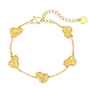 镀18K金碎冰冰葫芦手链女2025新款爆款新中式福禄手串小众手饰品