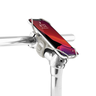 Bone公路自行车手机支架山地车骑行导航专用支架超轻硅胶防震快拆