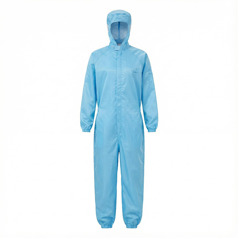 防静电连体服连帽防护服工作服