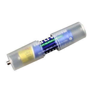7号转5号电池转换器5号转1/2号应急转换筒 负极加铜底AAA转AA/C/D