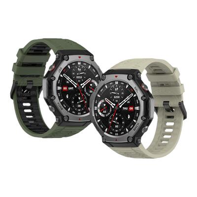 适用华米Amazfit手表Trex3同款硅胶表带运动智能手表专用一体官方同款男士春夏季腕带女生表链