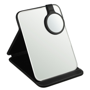 2026新款折叠高清化妆镜10倍毛孔放大镜子去黑头粉刺学生宿舍桌面