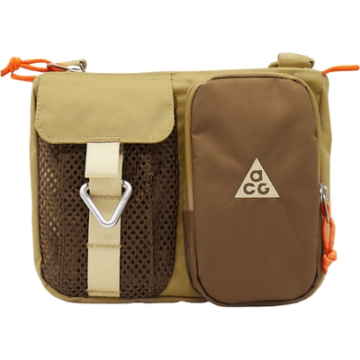 滔搏NIKE耐克ACG男女收纳斜挎包魔术贴拉链口袋单肩包HJ8180-297