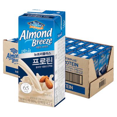 低糖低脂高蛋白饮料杏仁奶