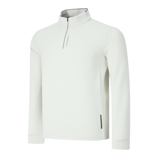 RAPIDO雳霹道 秋冬男士R系列商务休闲复古绅士优雅半拉链立领卫衣