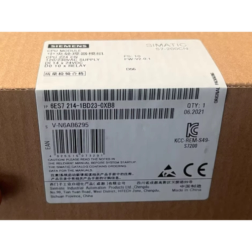 议价6ES7214-1BD23-0XB8/0XB0西门 S7-200CN CPU224CN 全新现货