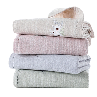 新品A类金号纯棉竹节纱纱布毛圈工艺大毛巾家用洗脸面巾柔软透气