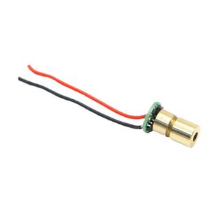 蓝紫色红色激光笔模组点状波长405nm光点聚焦调节360度高精度云台