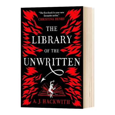 英文原版小说  The Library of the Unwritten 地狱图书馆系列1 不成文的图书馆 英文版 进口英语原版书籍