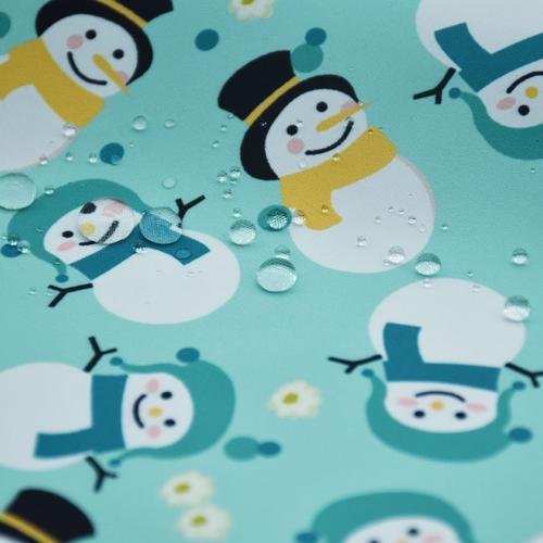 22现货梭织面料240T春亚印花布料户外棉服防风贴膜纺羽绒服防水布