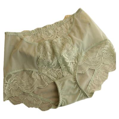 内裤舒适无痕高腰大码性感蕾丝
