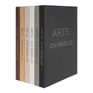 外文装饰真书简约现代风格组合套装样板房售楼处摄影造景陈列摆件