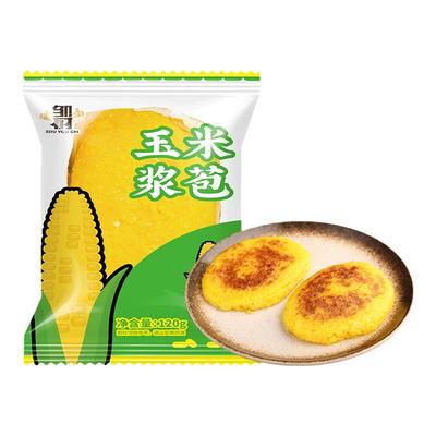 东北特产鲜糯浆包粗粮早餐