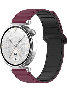 适用于OPPOWatchX2Mini表带watchX3mini手表X2张婧仪同款腕带x3女运动时尚表链硅胶磁吸高级感撞色替换带透气
