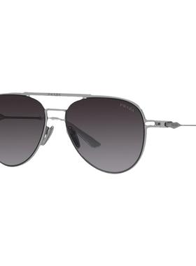 PRADA飞行员复古时尚男双梁墨镜