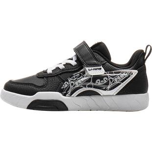 商场同款|李宁童游小童板鞋白色运动鞋男童鞋女童宝宝幼儿园鞋子