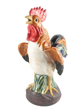 陶瓷风水吉祥物装饰品客厅大公鸡