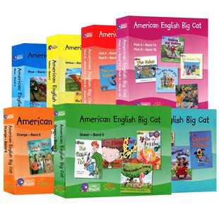 【自营】英文进口原版大猫英语分级阅读绘本1234567级小学英语American English Big Cat全少儿英文绘本读物bigcat分级阅读小达人