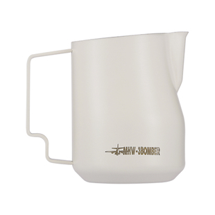 MHW-3BOMBER轰炸机拉花杯 涡轮打奶缸 不锈钢鹰嘴意式打奶泡450ml