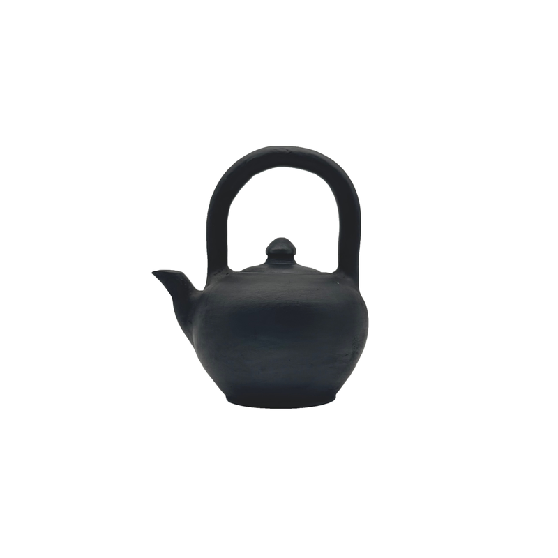 纯手工土窑柴烧非遗古法茶壶