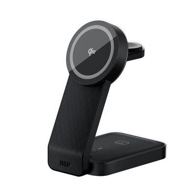 【W&P】三合一无线充电器可折叠