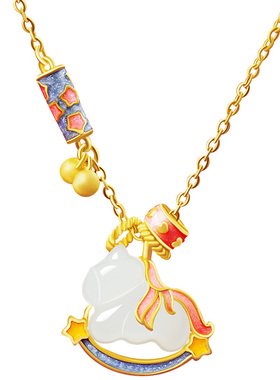 宫里上新马年本命年小马项链