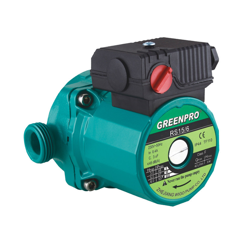 RS15/6/7威格水泵GREENPRO格力美的果田九恒空气能热水器循环泵