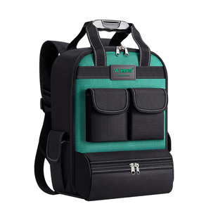 双肩工具包工具背包结实耐磨电工防雨多功能手提大容量特厚电工包