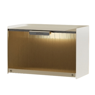 URFF DECO氛围感 自动灯光玄关收纳柜多功能入户整理口罩盒高颜值