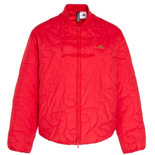 adidas阿迪达斯女子新中式运动休闲棉服外套KS0630