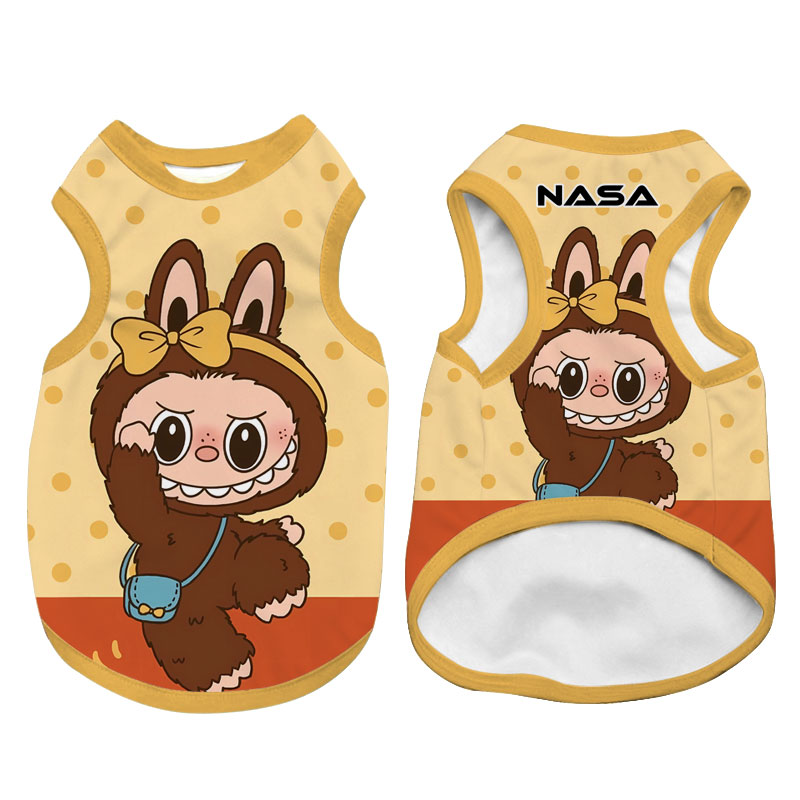 拉布布联名NASA周边可爱宠物背心