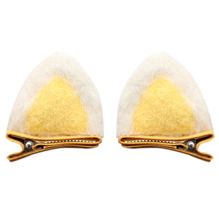 宝宝可爱动物猫耳朵发夹小兔发卡卡通立体女孩子女童儿童发饰全包