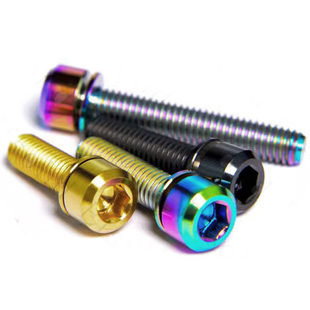 EFsolid 钛合金不脱垫片螺丝M6×16/18/20/25/30/35mm 夹器花鼓腕