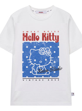 RAIVEXHelloKitty波点印花T恤
